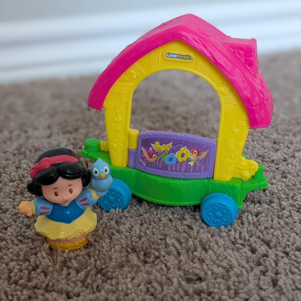 Fisher Price Little People Snow White w/ Parade Float